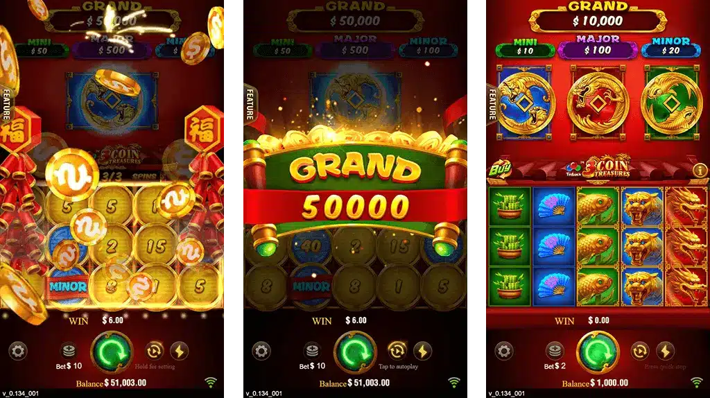 3 Coins Sky9 Bonus
